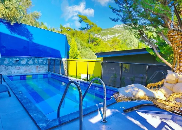 Villa İslamlar 1 Bedroom Secluded With Private Pool Hot Tub