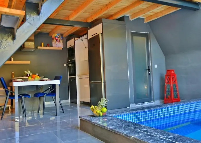 Villa İslamlar 1 Bedroom Secluded With Private Pool Hot Tub