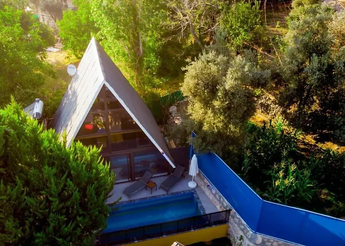 İslamlar 1 Bedroom Secluded With Private Pool Hot Tub Kalkan