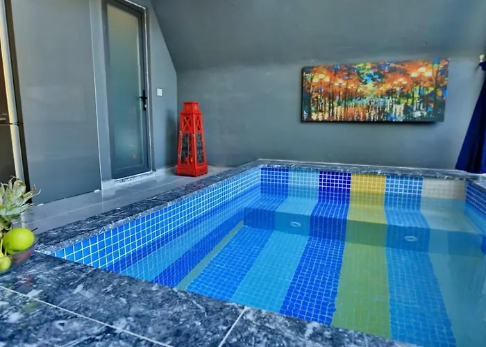 Villa İslamlar 1 Bedroom Secluded With Private Pool Hot Tub